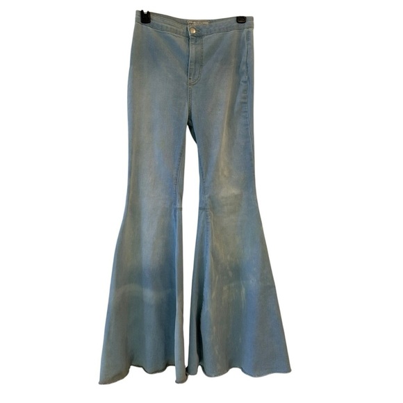 Free People Denim - Free People Hippie 70s Bell Bottoms Flare Jeans Retro Size 26